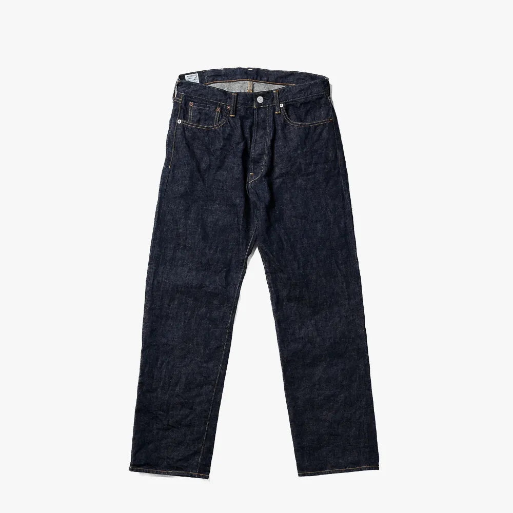 Front view of the A Vontade 5 Pocket Jeans One Washed showing the classic five-pocket design and clean one-wash denim finish.