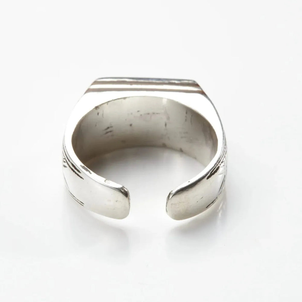 Black detail of Adawat'n Tuareg Ring Talbit