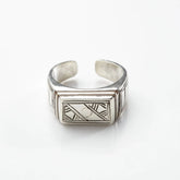 Front view of Adawat'n Tuareg Ring Talbit