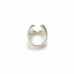 Black detail of Adawat'n Tuareg Ring Tisila Tissght