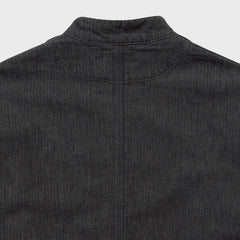 auberge dieter charcoal dark brown back silhouette detail