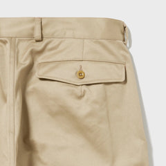 Auberge LATE52 Pants French Beige Back Pocket Detail