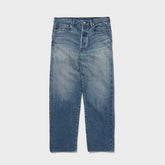 Auberge Marlon Denim Used Front View Vintage Washed Denim Jeans