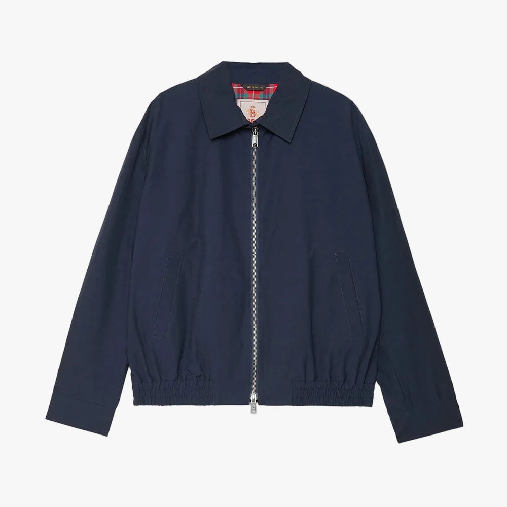 Baracuta G18 Cloth Navy Front View