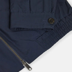 Baracuta G18 Cloth Navy Two-Way Zip Detail