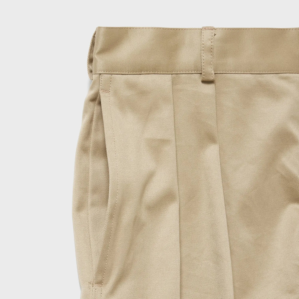 Baracuta Suede Blouson Dark Olive Flap Pocket Detail