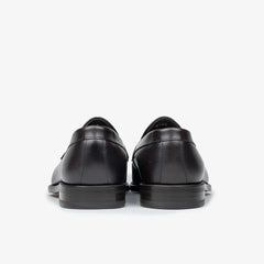 Berwick 5138 Penny Loafer in Nomera dark brown leather, back view highlighting heel and welt.