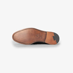 Berwick 5139 Tassel Loafer leather sole, bottom view.