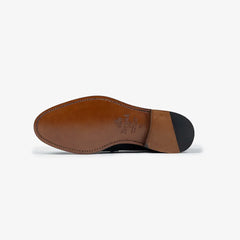 Berwick 5139 Tassel Loafer leather sole, bottom view.