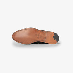Berwick 5139 Tassel Loafer leather sole, bottom view.