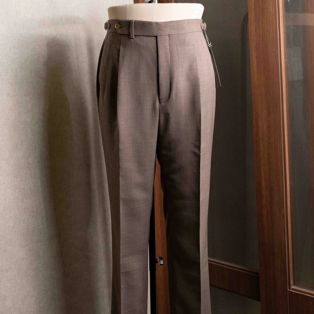 Calsa Nagasaki Trousers Beige front view