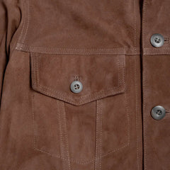 Cinquanta Trucker Jacket Castano - Refinement