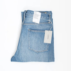 Ciota Denim For Refinement Dark Blue Damage Brand Label Detail