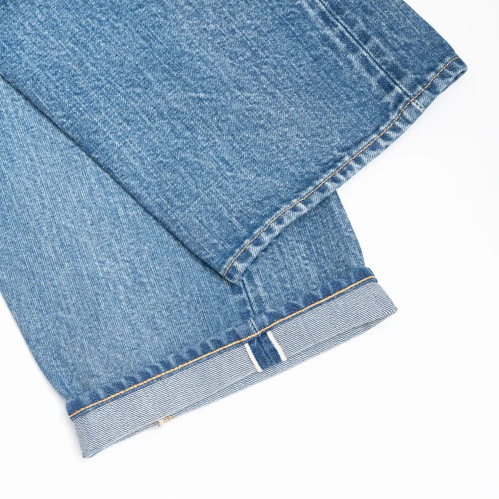Ciota Denim For Refinement Dark Blue Damage Selvedge Hem Detail