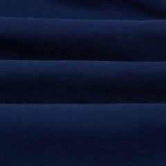 Drake’s French Blue Herringbone Cotton Artist Chore Jacket Herringbone Fabric Detail