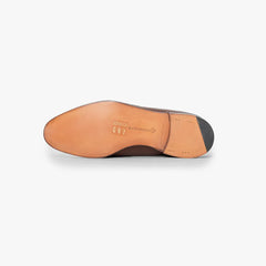 Outsole of the Edward Green Piccadilly 184 in Dark Oak Antique Calf with stitched construction.