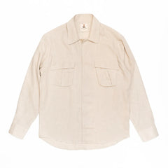 beige guy rover blouson linen jacket lightweight summer