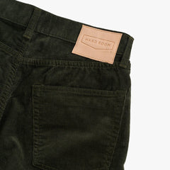 Hand Room Corduroy Pants Khaki - Refinement