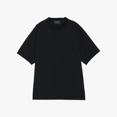 Front view of the Hand Room T-shirt in black featuring a clean silhouette and minimalist design.