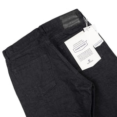 Back pocket detail of the Hand Room Exclusive for Refinement Wide Fit Stonewash Black jeans