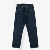 Hand Room Exclusive for Refinement Wide Fit One Washed Indigo jeans front view