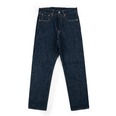 Hand Room Exclusive for Refinement Wide Fit One Washed Indigo jeans front view