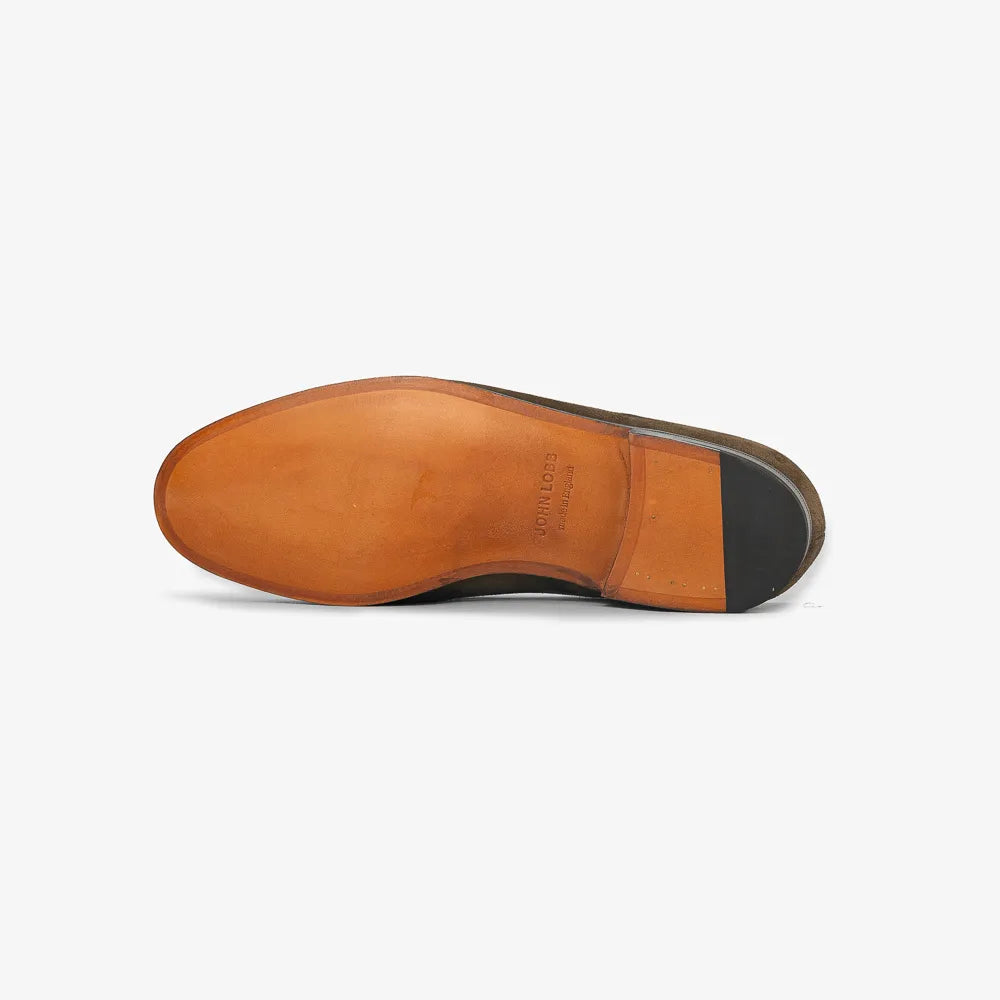 John Lobb Lopez leather sole, bottom view.