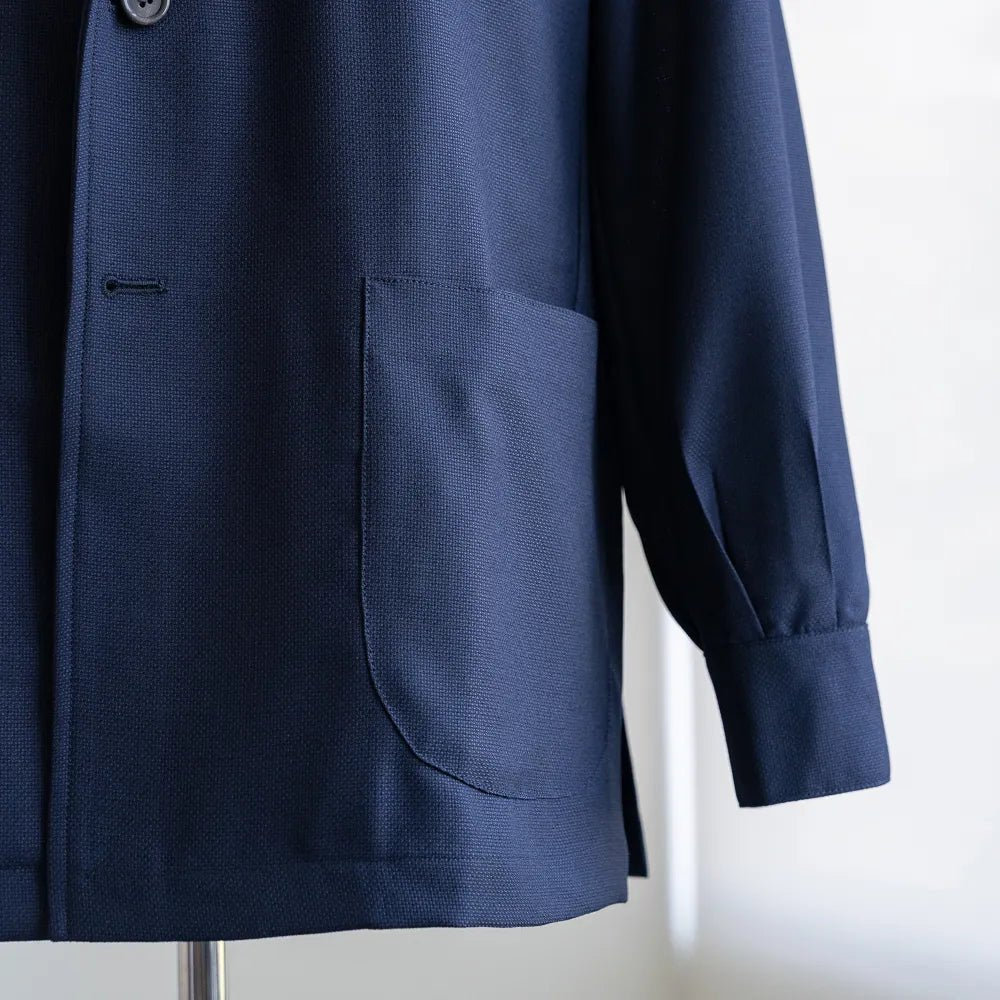 Justo Gimeno for Refinement Teba Jacket Hopsack by VBC Navy - Refinement