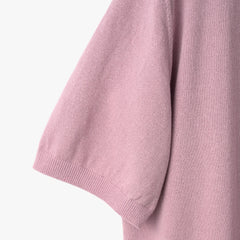 Close-up of the sleeve showing the Ice Cotton knit texture and ribbed cuff finishing.