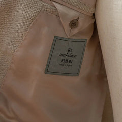 Refinement Made By Ring Jacket Rmj - 04 Double Breasted Jacket Hopsack Ivory By Vbc - Refinement