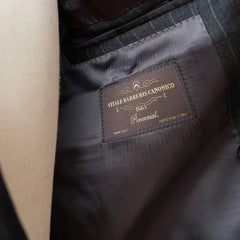 Refinement Made By Ring Jacket Rmj - 04 Double Breasted Suit Chalkstripe Charcoal Grey By Vbc - Refinement