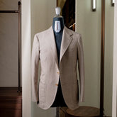 Refinement Tailoring Rfmt-01 Sport Jacket Zelander Oatmeal By Loro Piana Full View