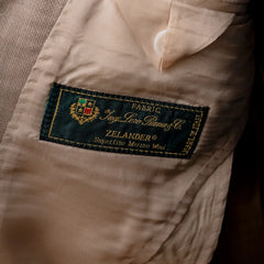 Refinement Tailoring Rfmt-01 Sport Jacket Zelander Oatmeal By Loro Piana Zelander Fabric Label