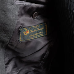 Close-up of the Woodhead mill label inside the jacket.