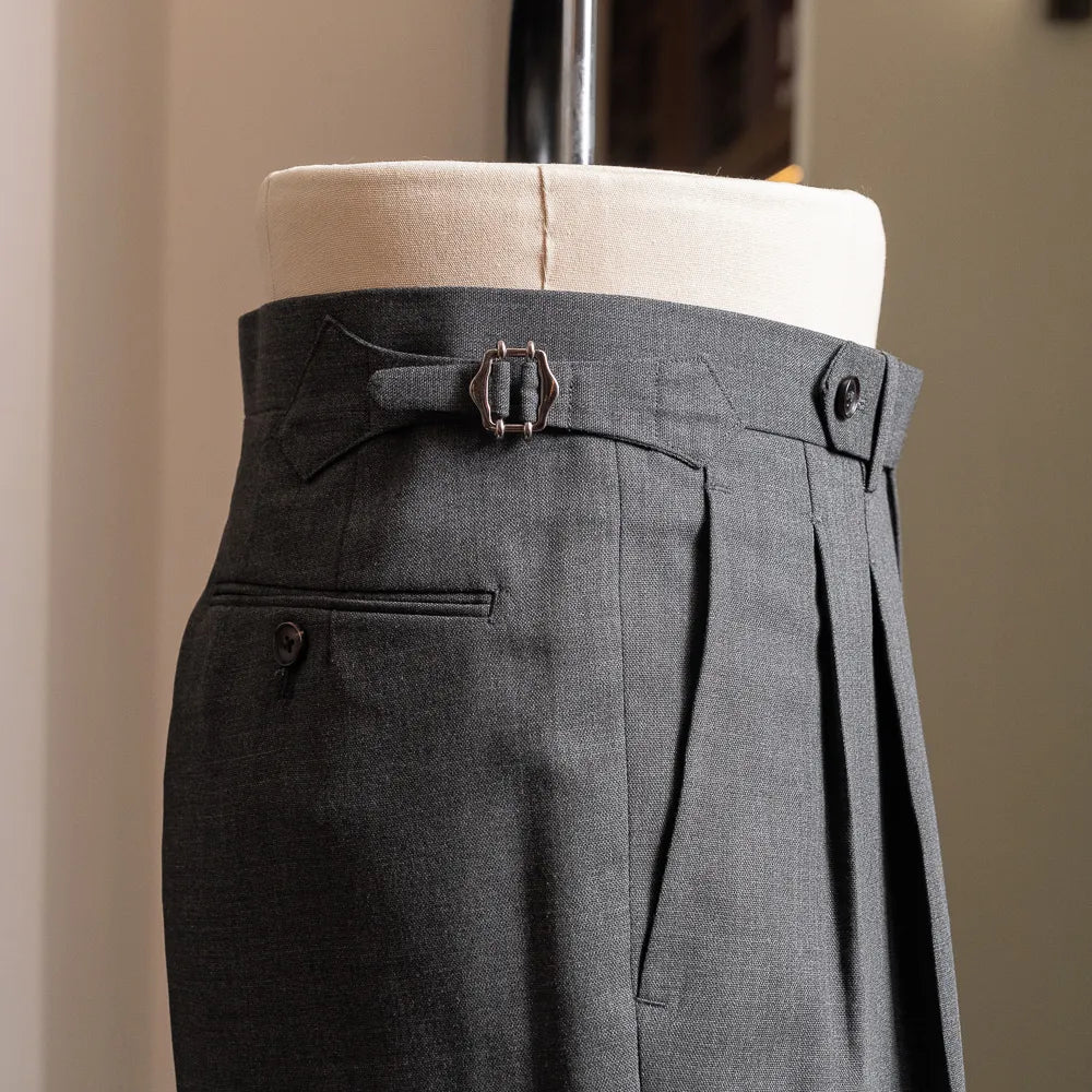 Close-up of the waistband and side adjuster detail.