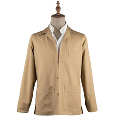 Ring Jacket Shirt Blouson Beige - Refinement