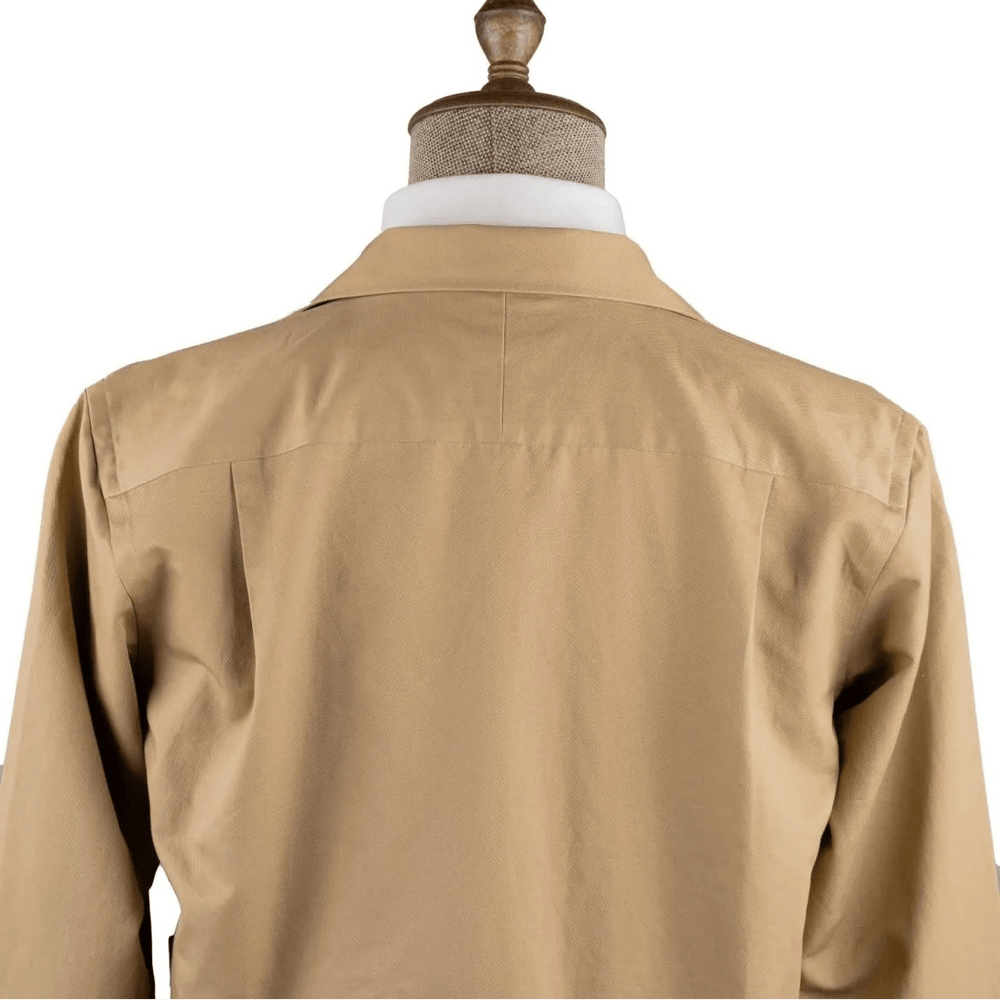 Ring Jacket Shirt Blouson Beige - Refinement