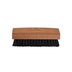 Saphir Polishing Brush front view for gently polishing and maintaining premium leather shoes