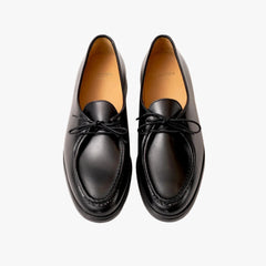 Timothee Paris Loafer Beaune Black Smooth Rubber Black Top View
