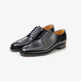 TLB Mallorca Artista 135 Velazquez Blucher Black Box Calf – handcrafted black leather derby shoes made in Spain
