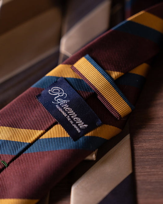 Refinement Handmade Tie: นิยามใหม่ของความสง่างาม ผ่านจิตวิญญาณแห่ง Nishijin-ori