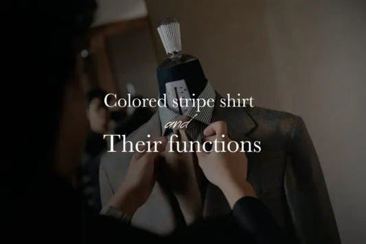 Colored stripe shirt and their functions เชิ้ตสีกับหน้าที่ตัวเชื่อม - Refinement 