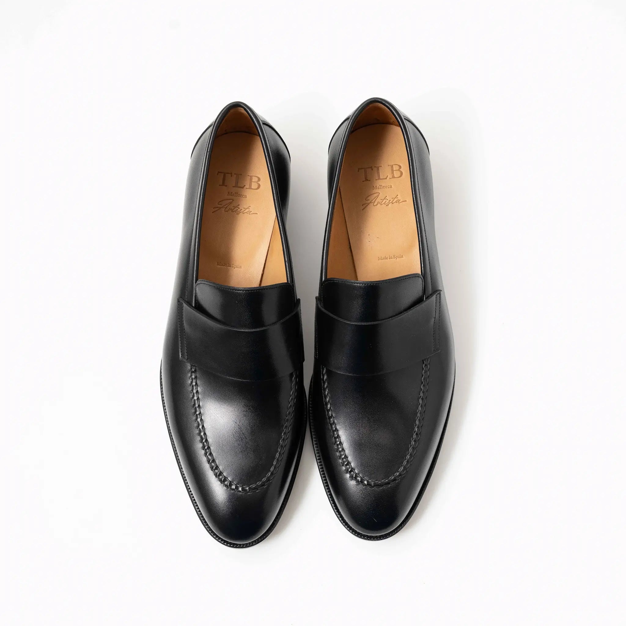 TLB Mallorca 242 Goya Loafer Black Box Calf