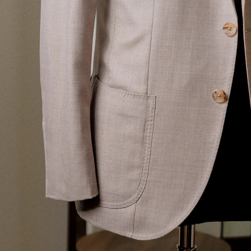 Refinement Tailoring Rfmt-01 Sport Jacket Zelander Oatmeal By Loro Piana