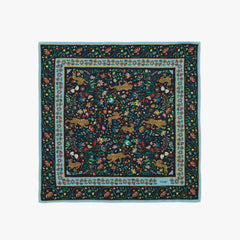 drakes-tiger-garden-print-wool-silk-bandana-navy-full-view