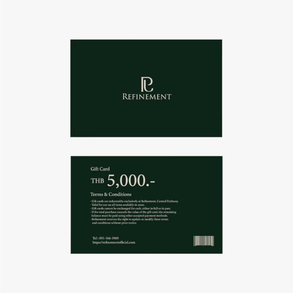 Refinement’s gift vouchers