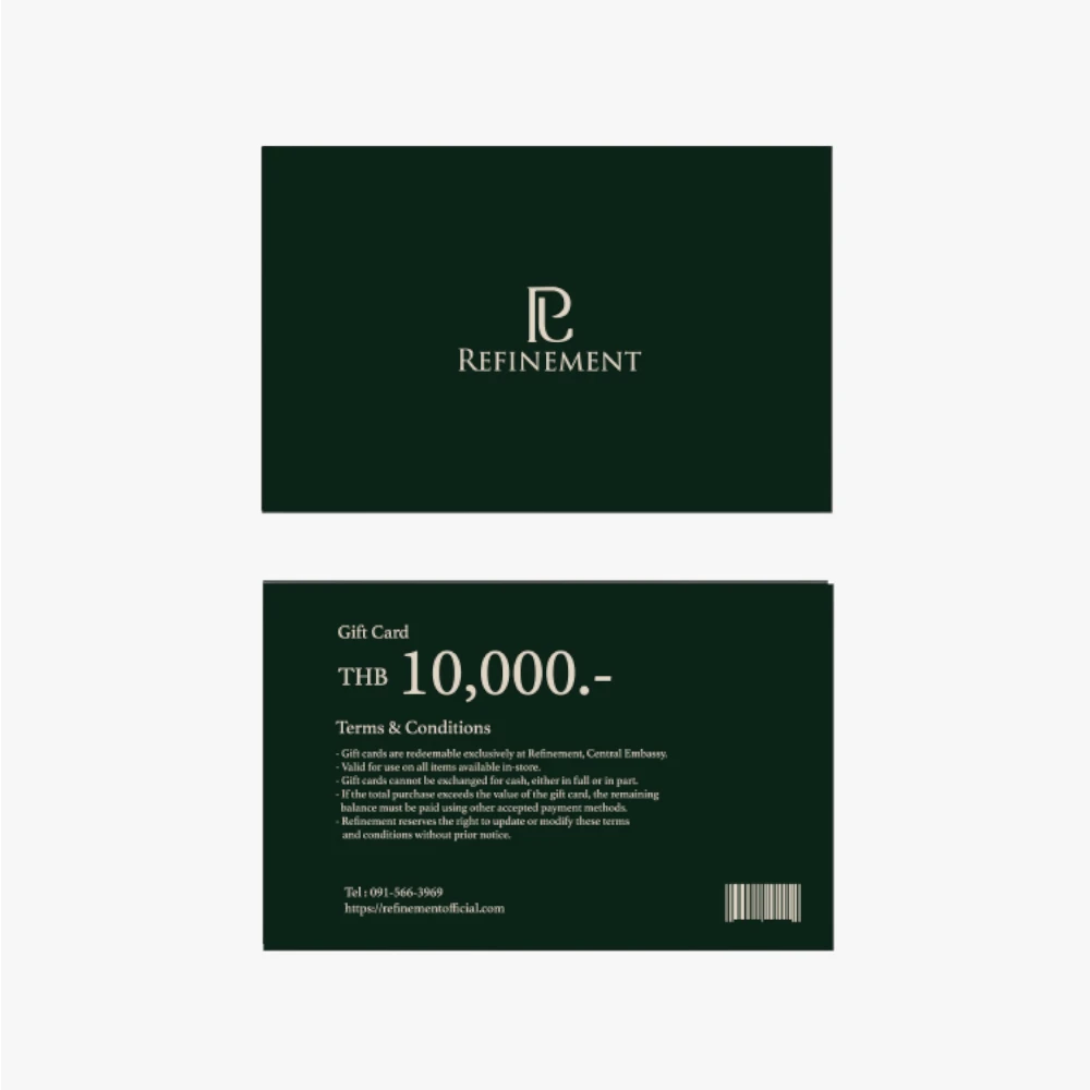Refinement’s gift vouchers