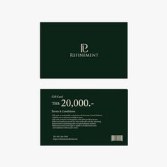 Refinement’s gift vouchers