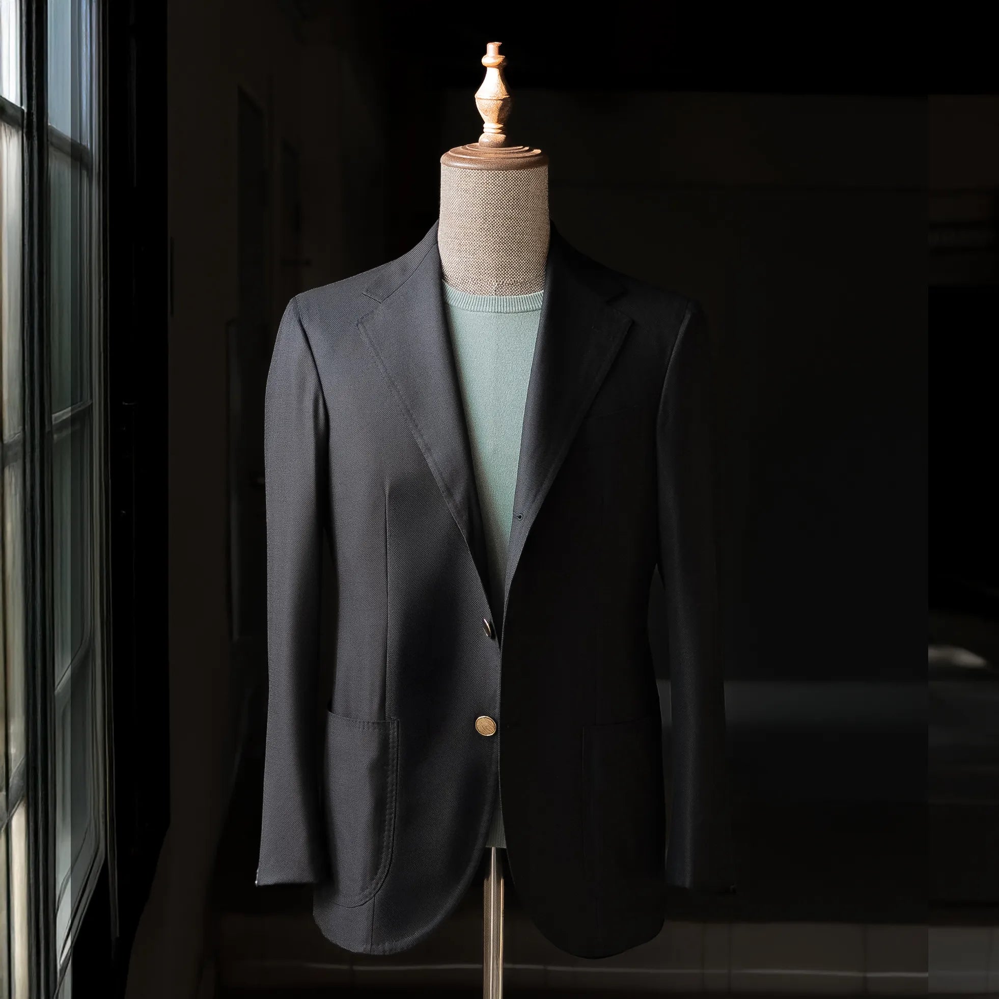 Refinement Tailoring Rfmt-01 Sport Jacket Black By Loro Piana