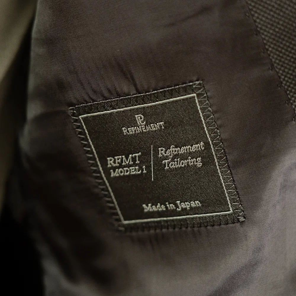 Refinement Tailoring Rfmt-01 Sport Jacket Black By Loro Piana